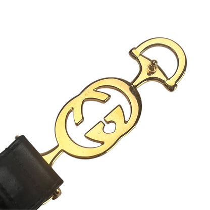 Gucci Black Belts A-17677
