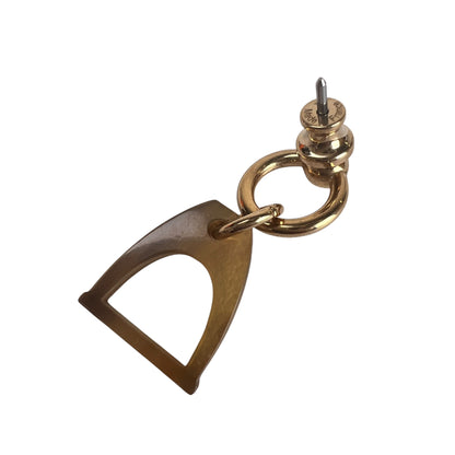 Hermes Gold Earrings A-17679