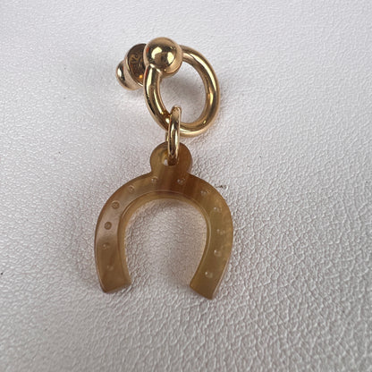 Hermes Gold Earrings A-17679