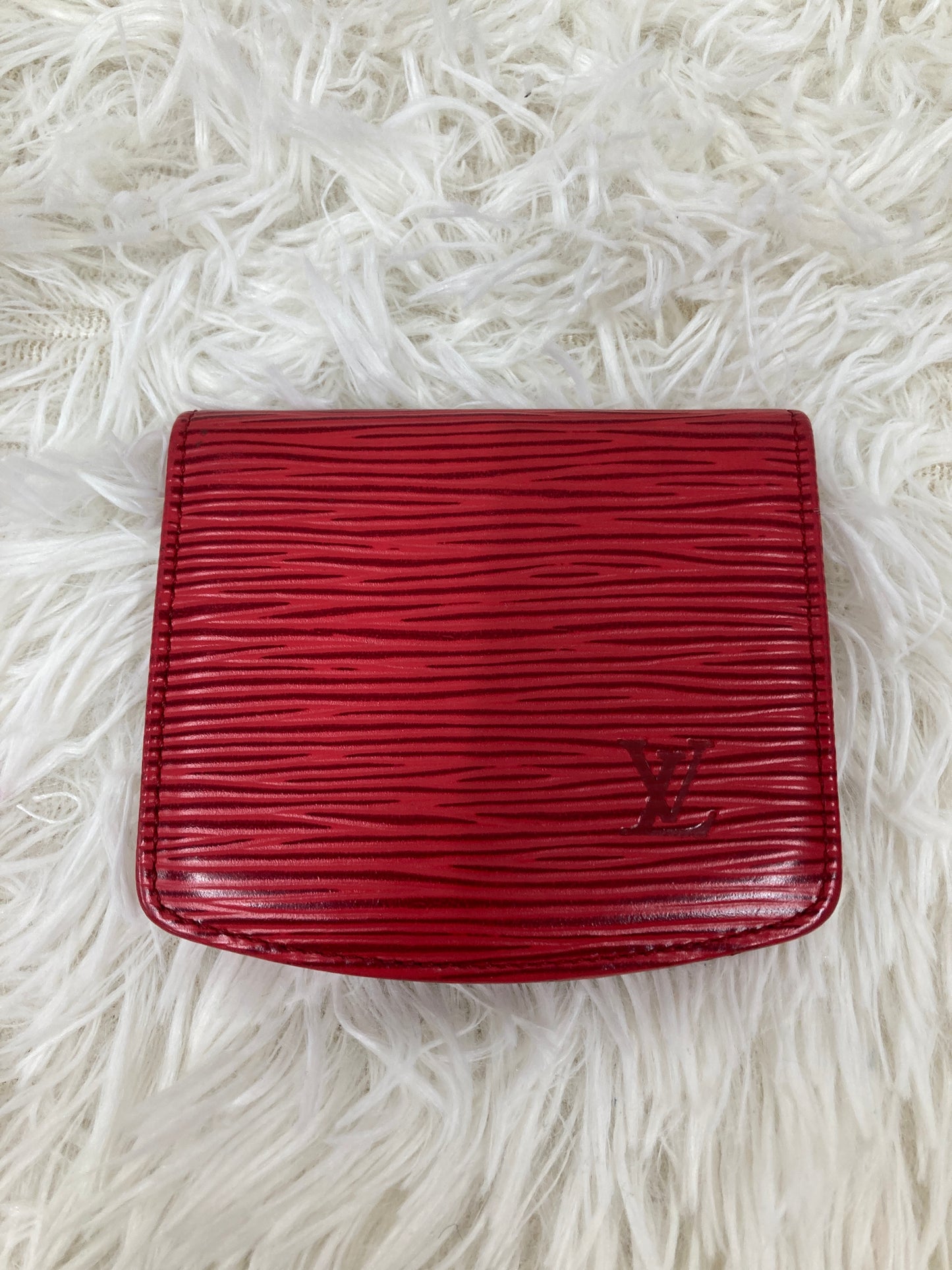 Louis Vuitton Red Wallets A-17692