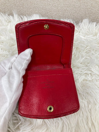 Louis Vuitton Red Wallets A-17692
