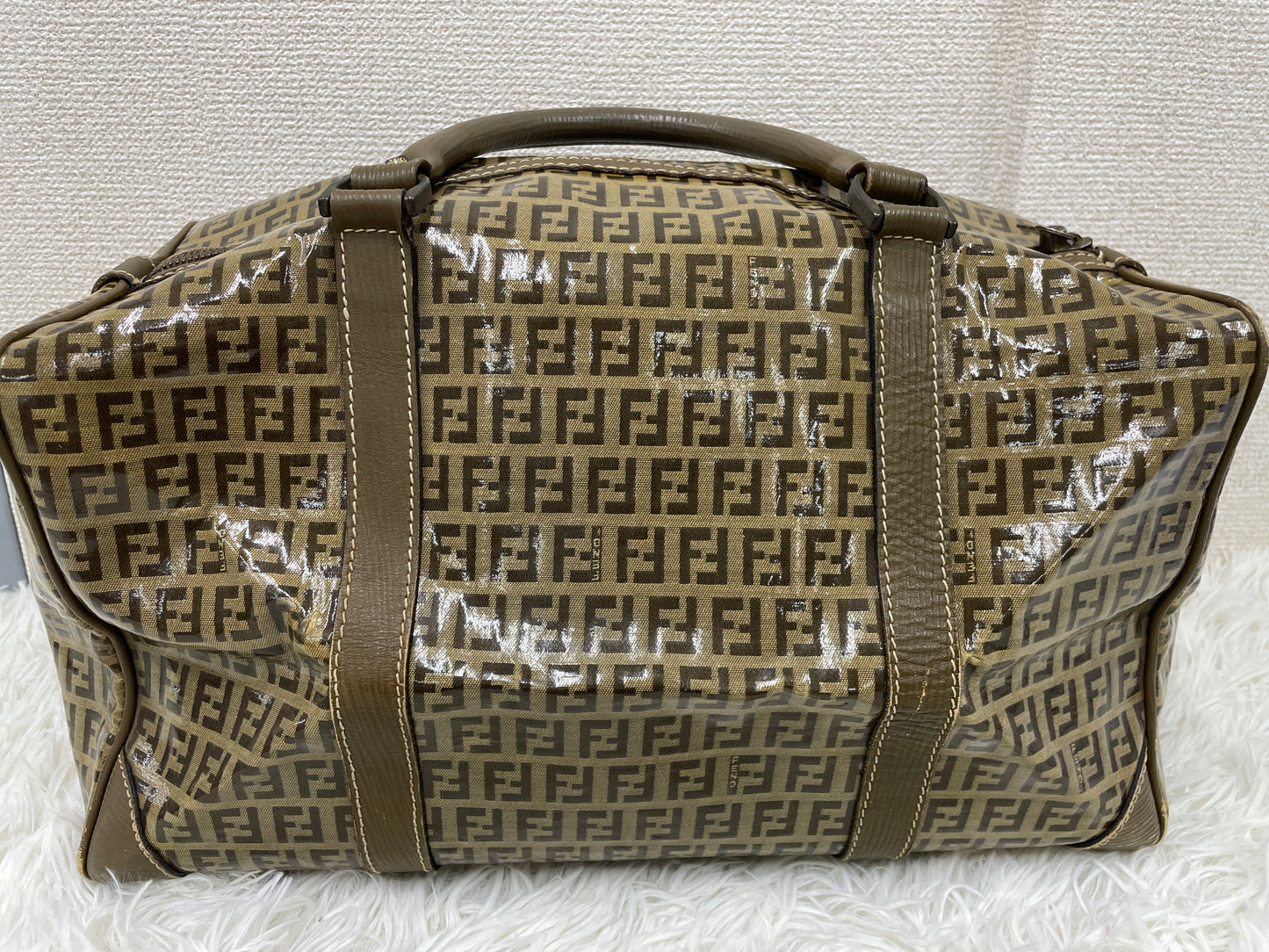 Fendi Beige Travel Bags A-17697