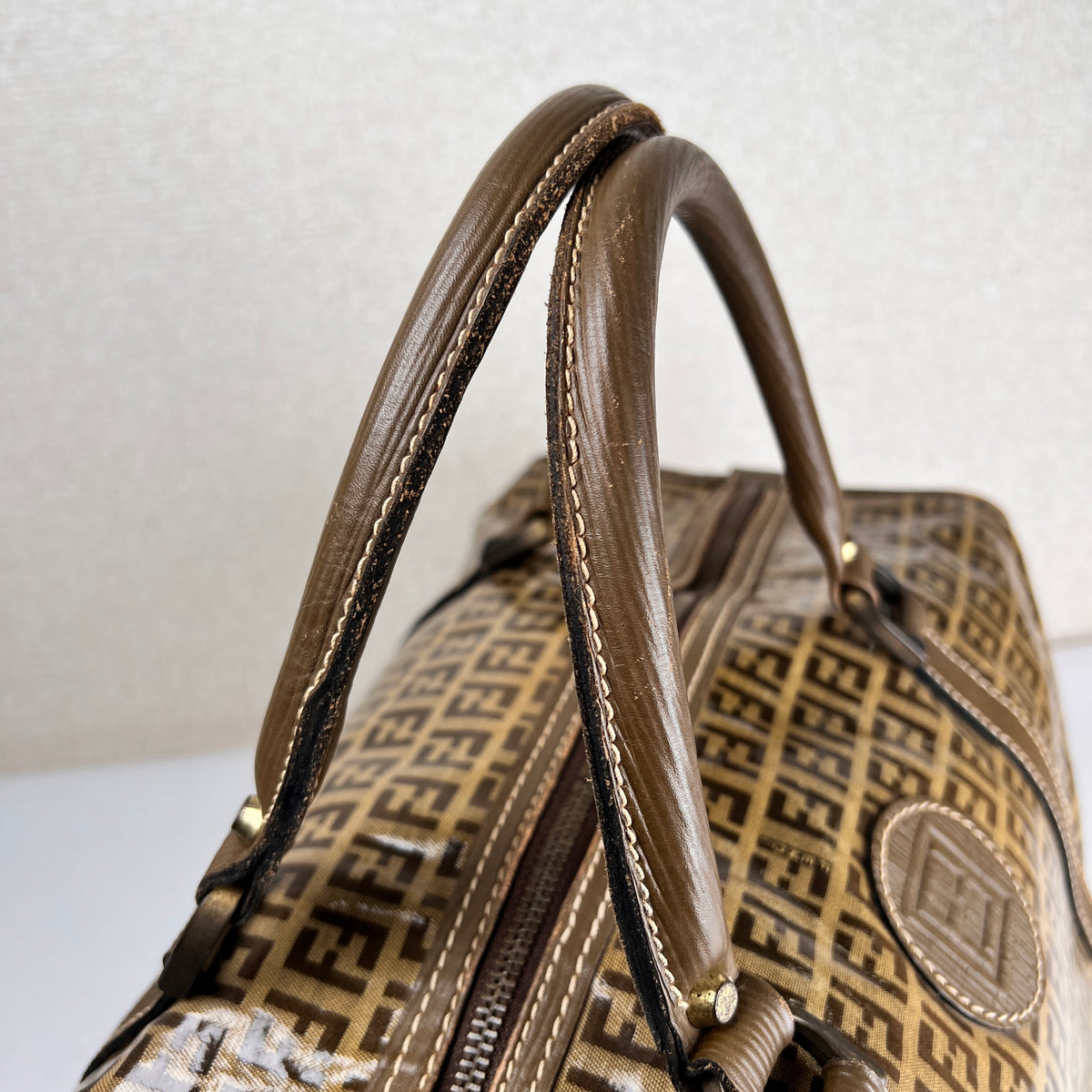 Fendi Beige Travel Bags A-17697