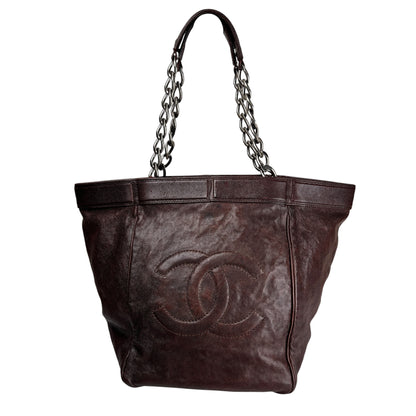 Chanel Brown Tote Bags A-17702