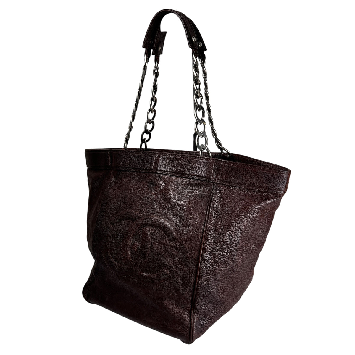 Chanel Brown Tote Bags A-17702