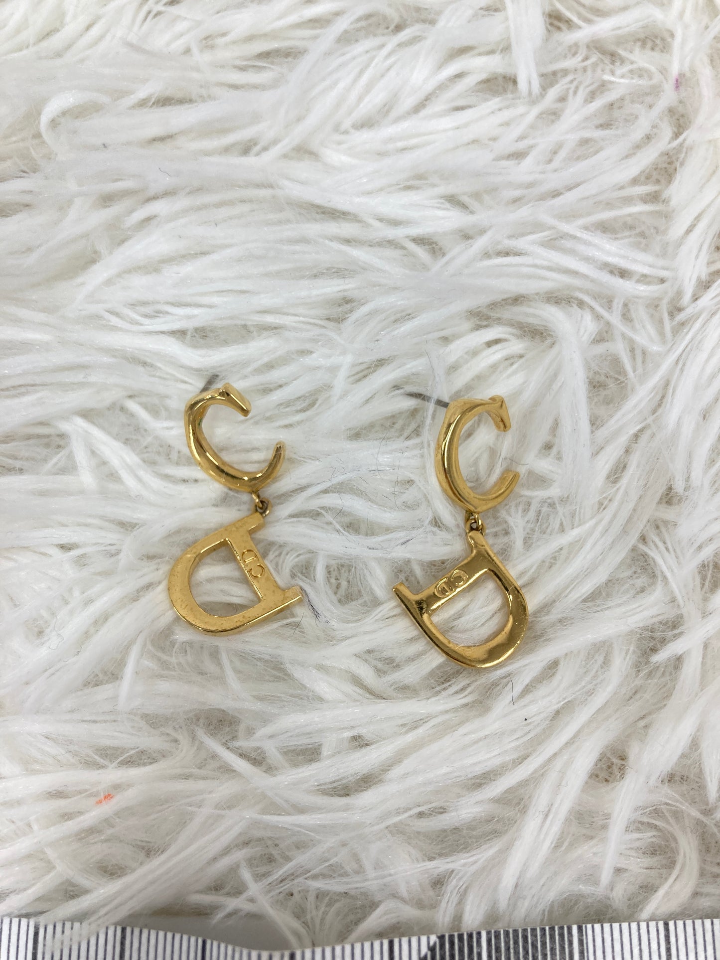 Dior Gold Earrings A-17703