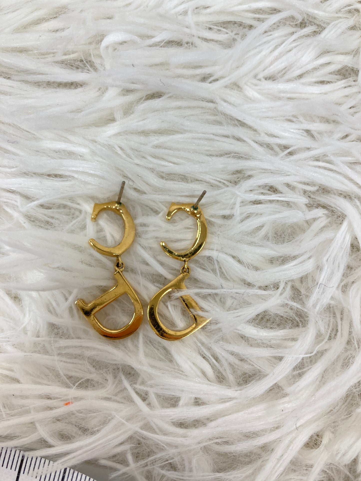 Dior Gold Earrings A-17703