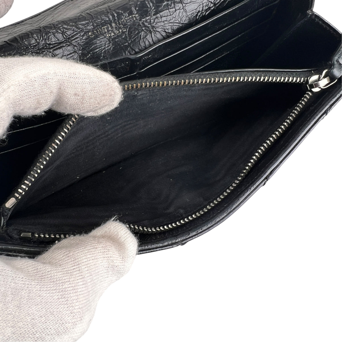 Saint Laurent Black Wallets A-17709