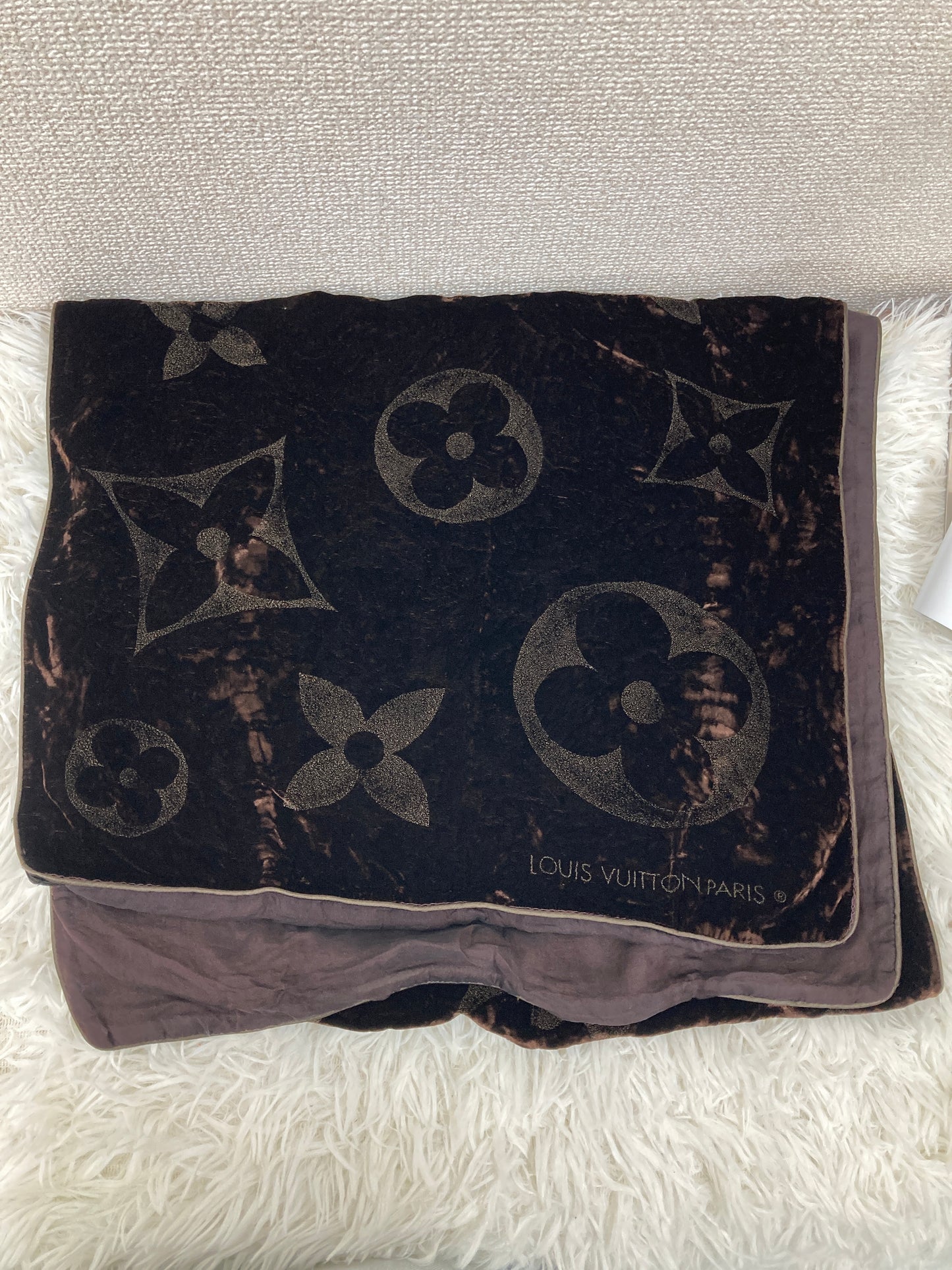Louis Vuitton Brown Scarves A-17711