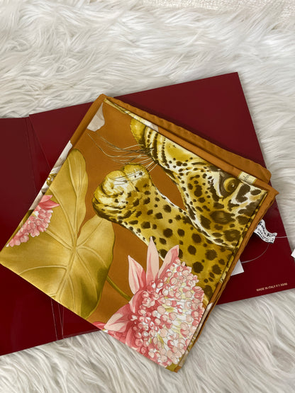 Ferragamo Yellow Scarves A-17712