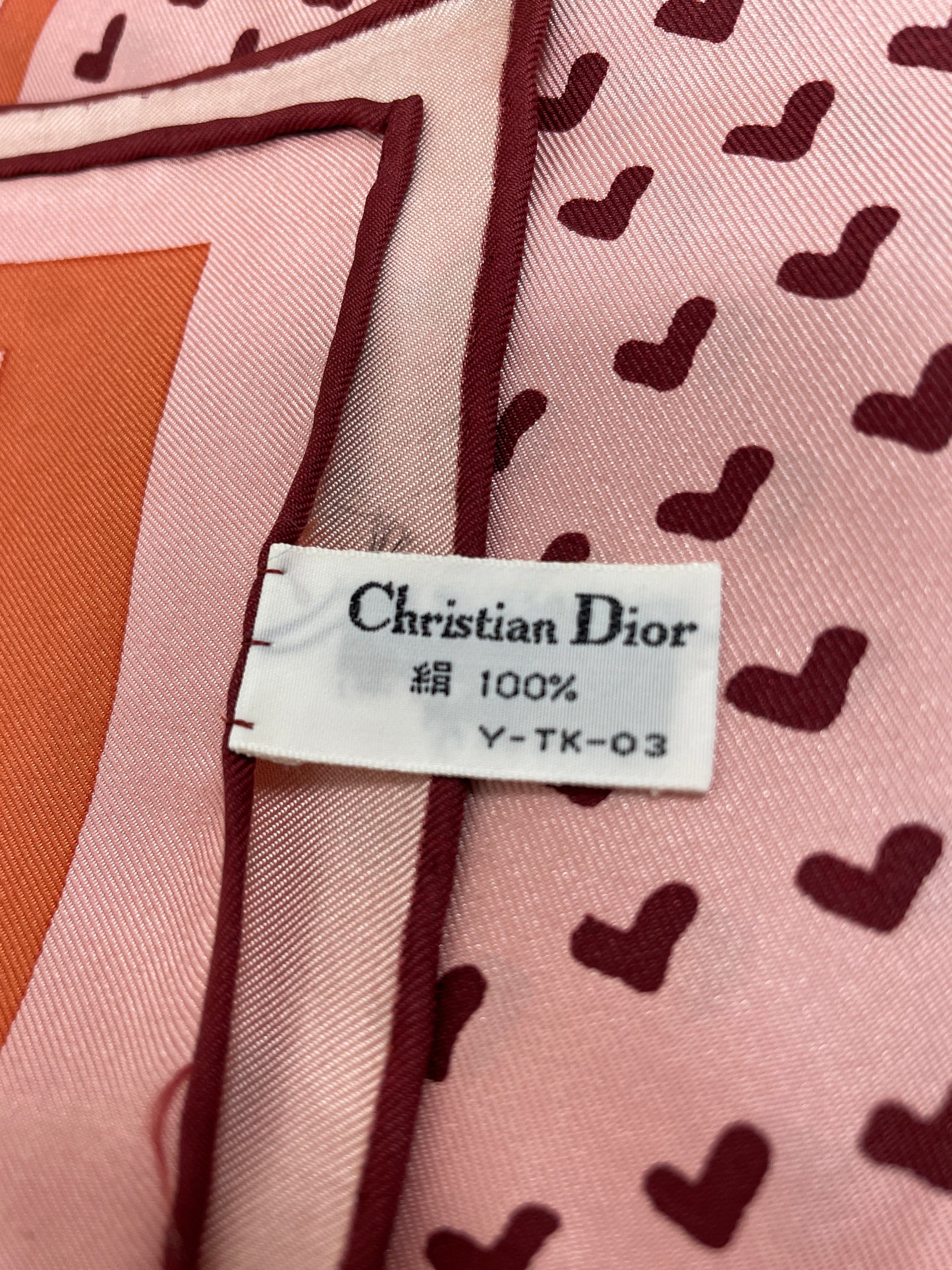 Dior Pink Scarves A-17714