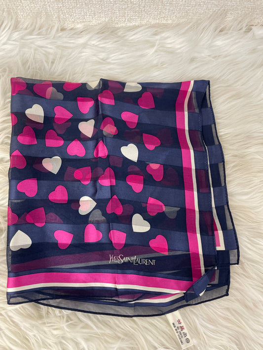 Saint Laurent Navy Scarves A-17718