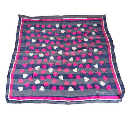 Saint Laurent Navy Scarves A-17718