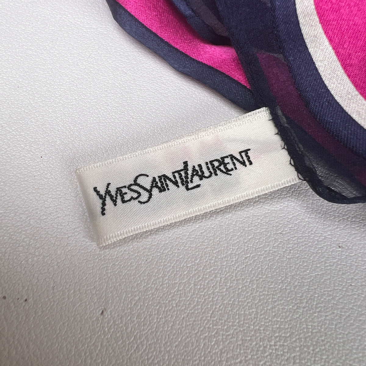 Saint Laurent Navy Scarves A-17718