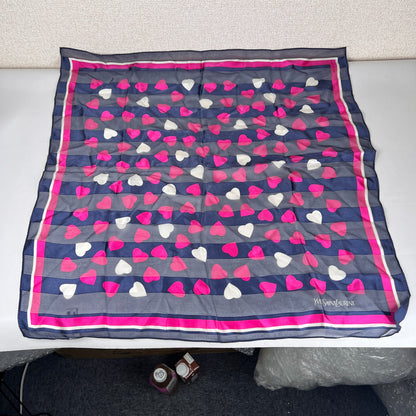 Saint Laurent Navy Scarves A-17718