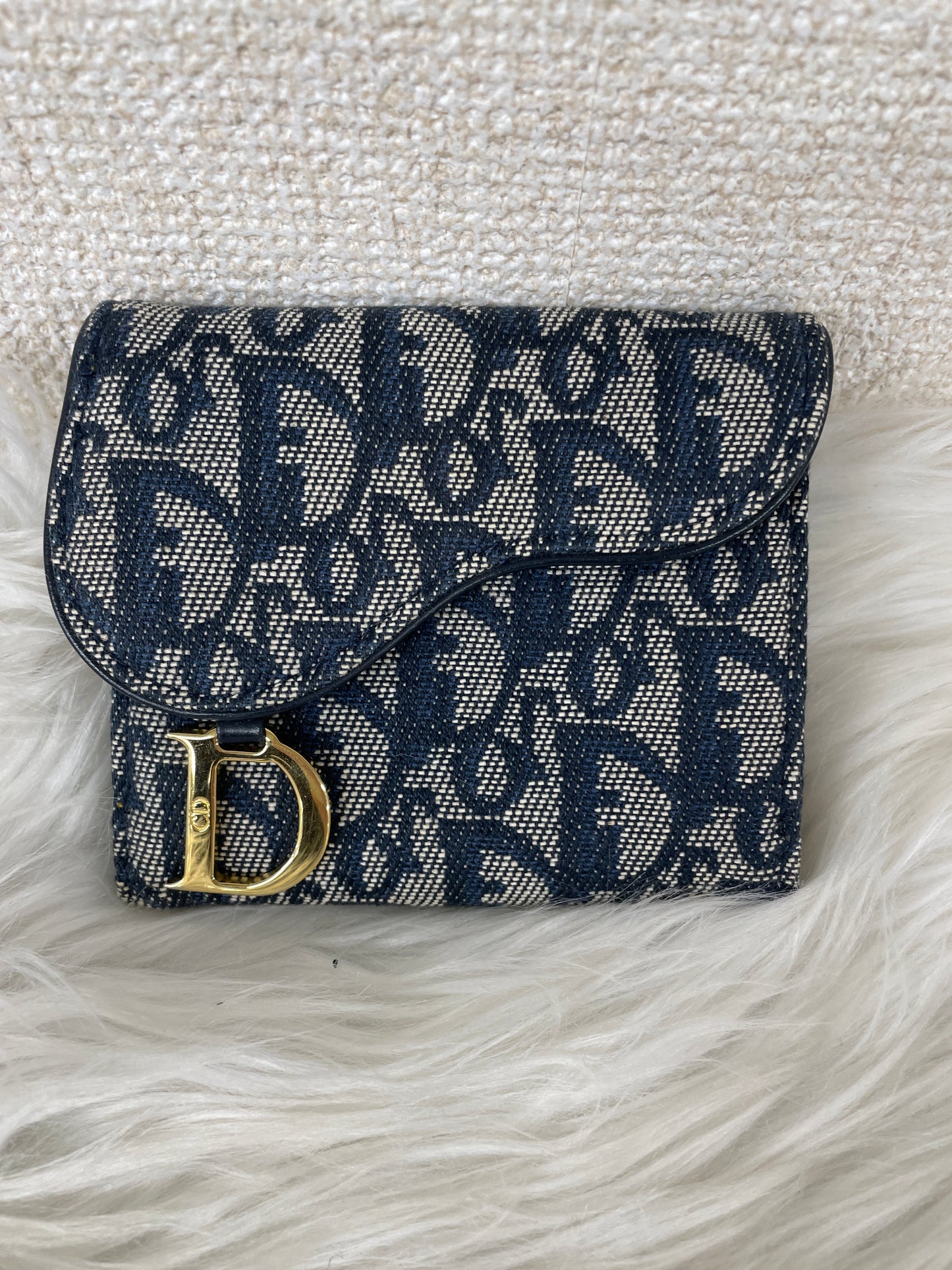 Dior Navy Wallets A-17721