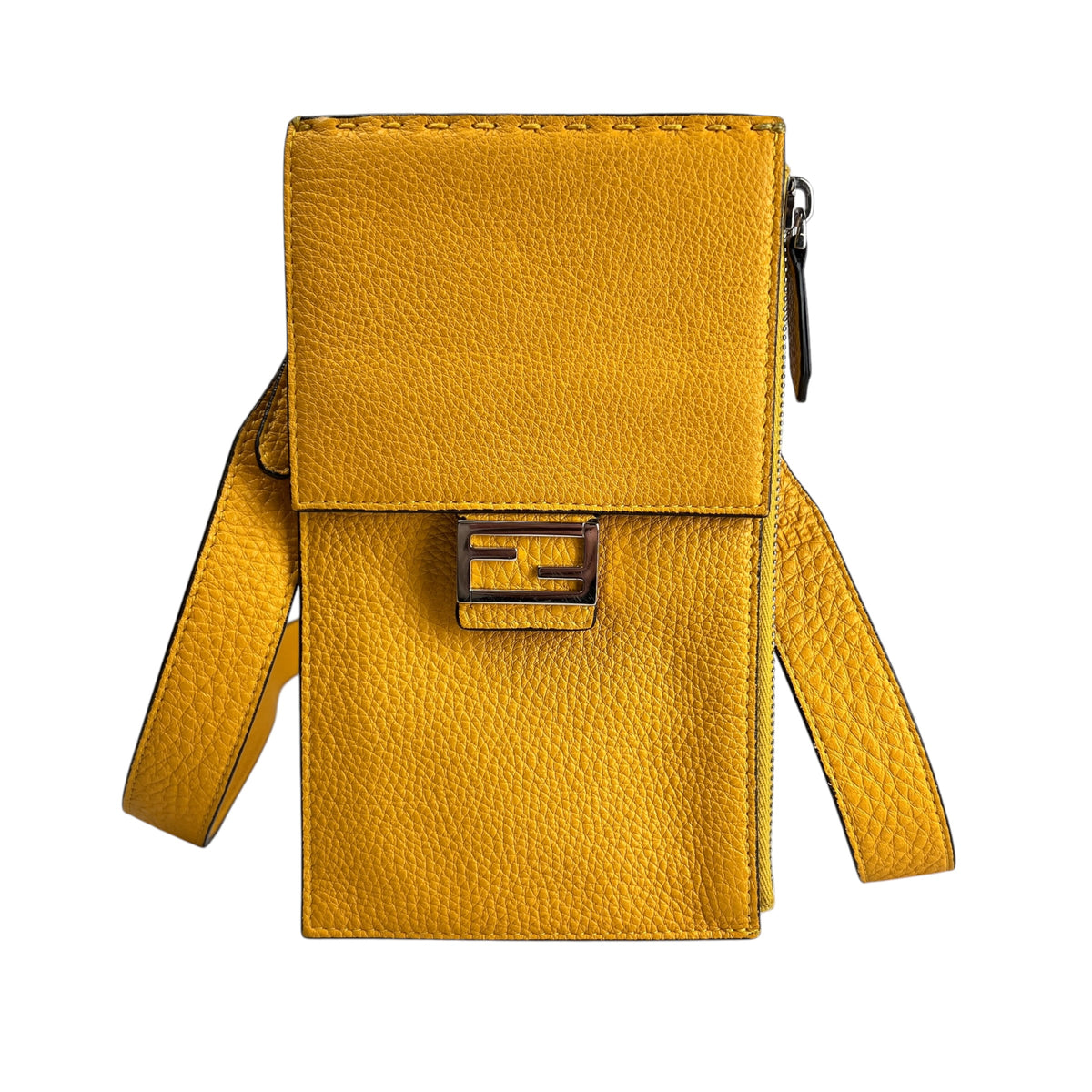 Fendi Yellow Shoulder Bags A-17730