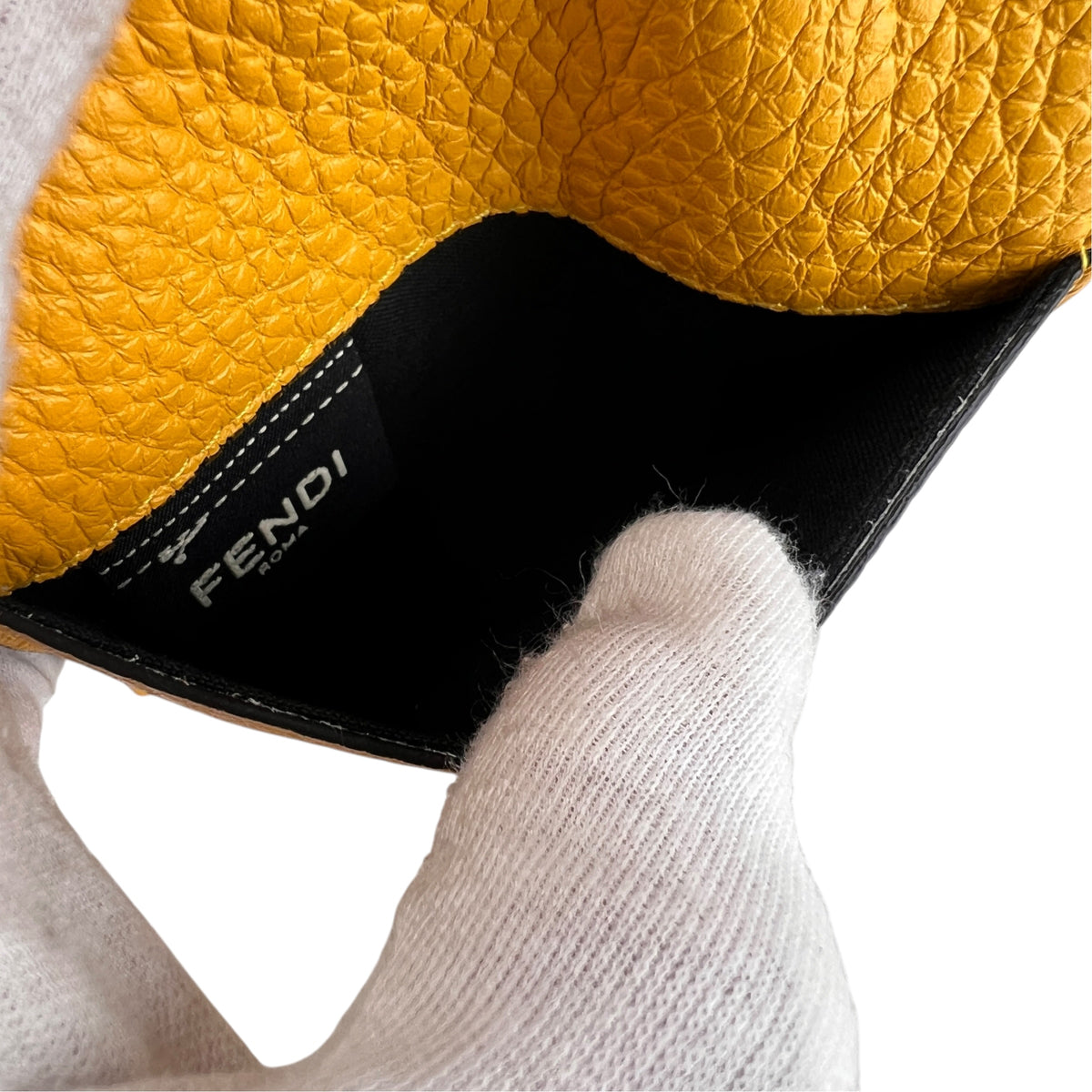 Fendi Yellow Shoulder Bags A-17730