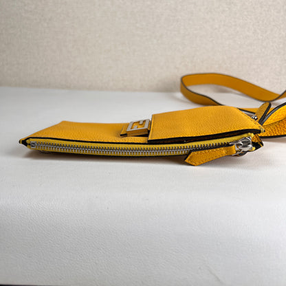 Fendi Yellow Shoulder Bags A-17730