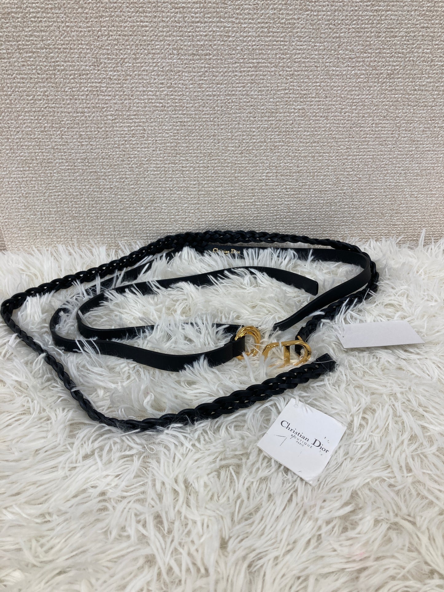 Dior Black Belts A-17767