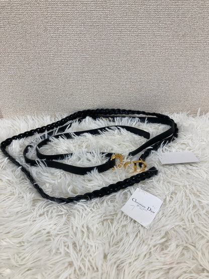 Dior Black Belts A-17767