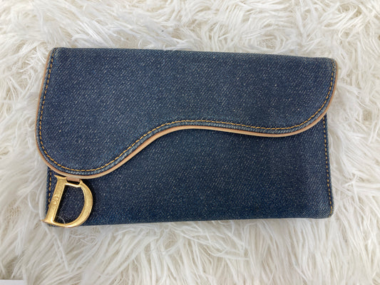 Dior Navy Wallets A-17771