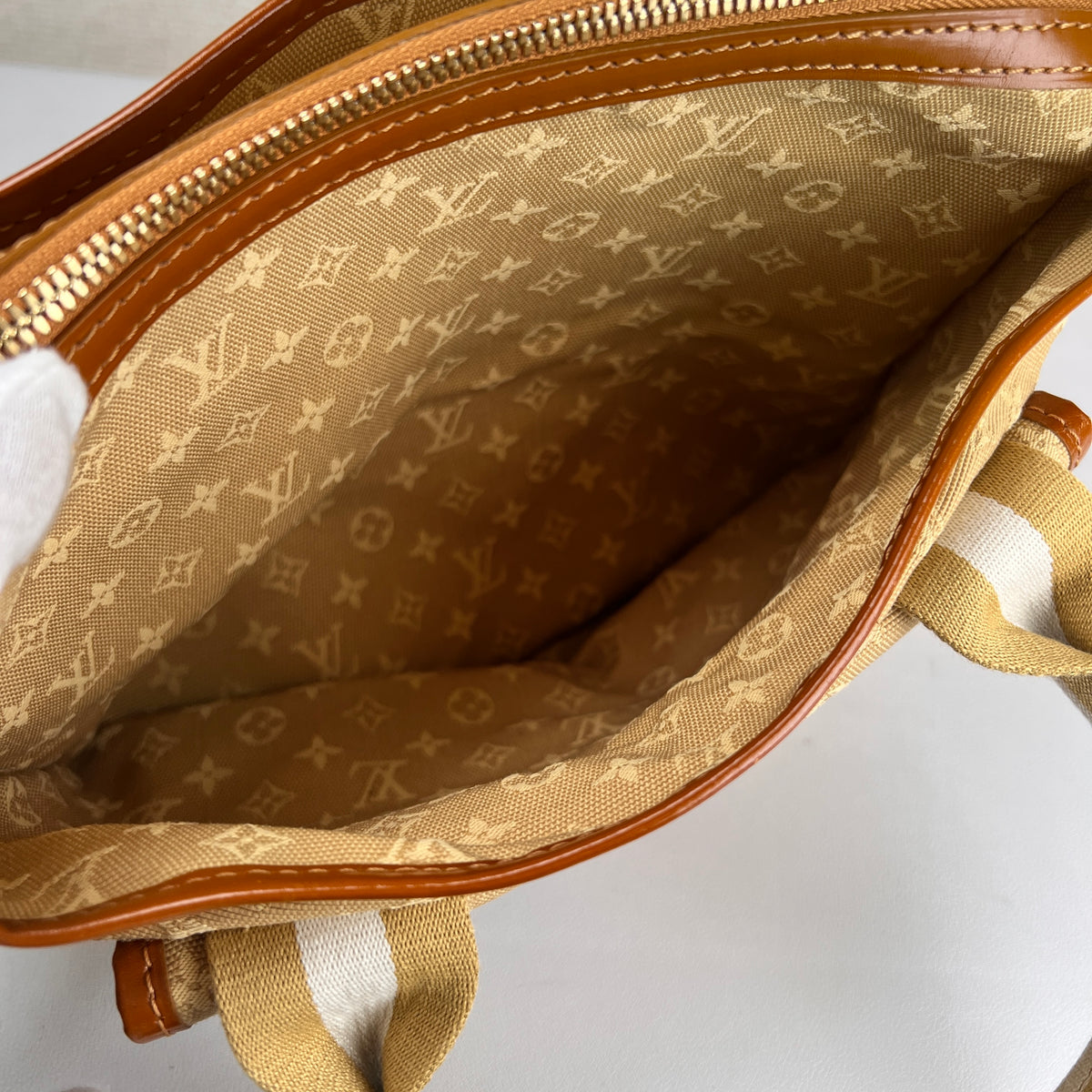 Louis Vuitton Beige Handle Bags A-17782