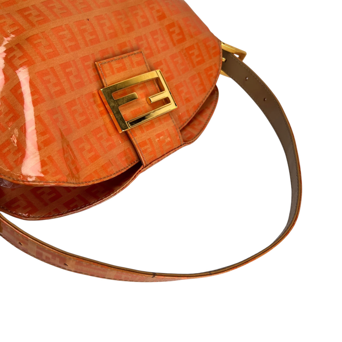 Fendi Orange Shoulder Bags A-17785