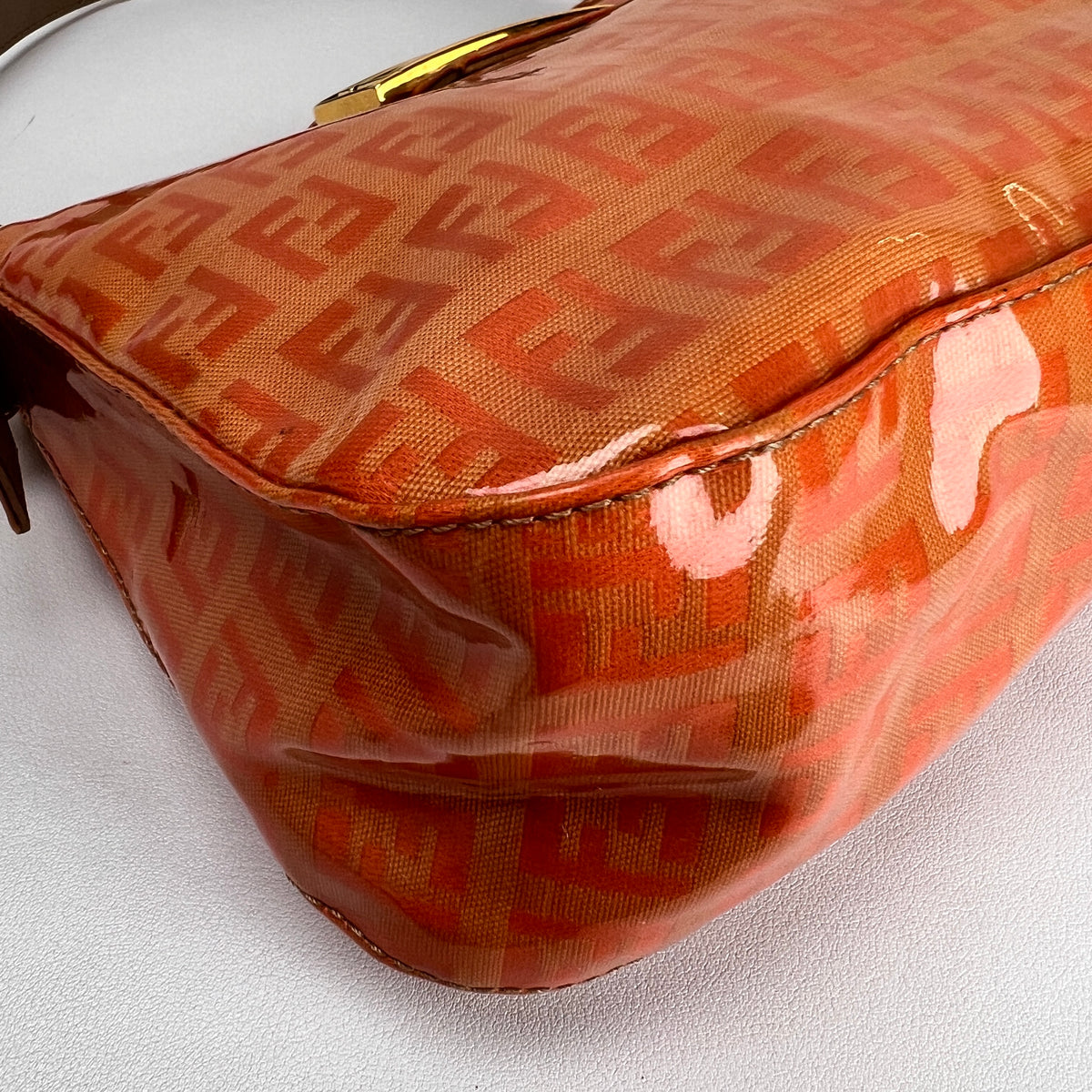 Fendi Orange Shoulder Bags A-17785