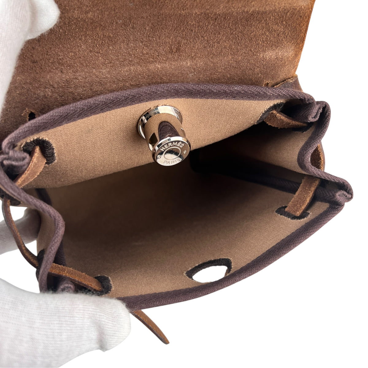Hermes Beige Handle Bags A-17799