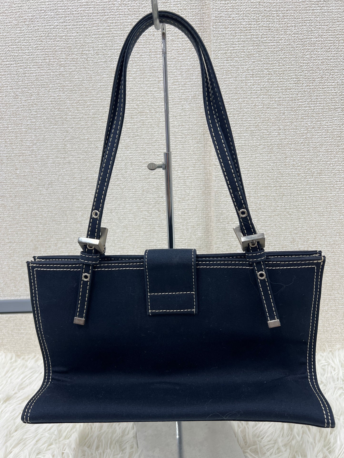 Fendi Navy Tote Bags A-17800
