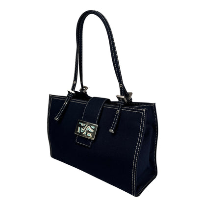 Fendi Navy Tote Bags A-17800