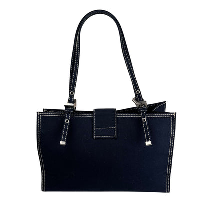 Fendi Navy Tote Bags A-17800