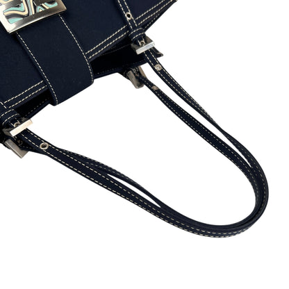 Fendi Navy Tote Bags A-17800