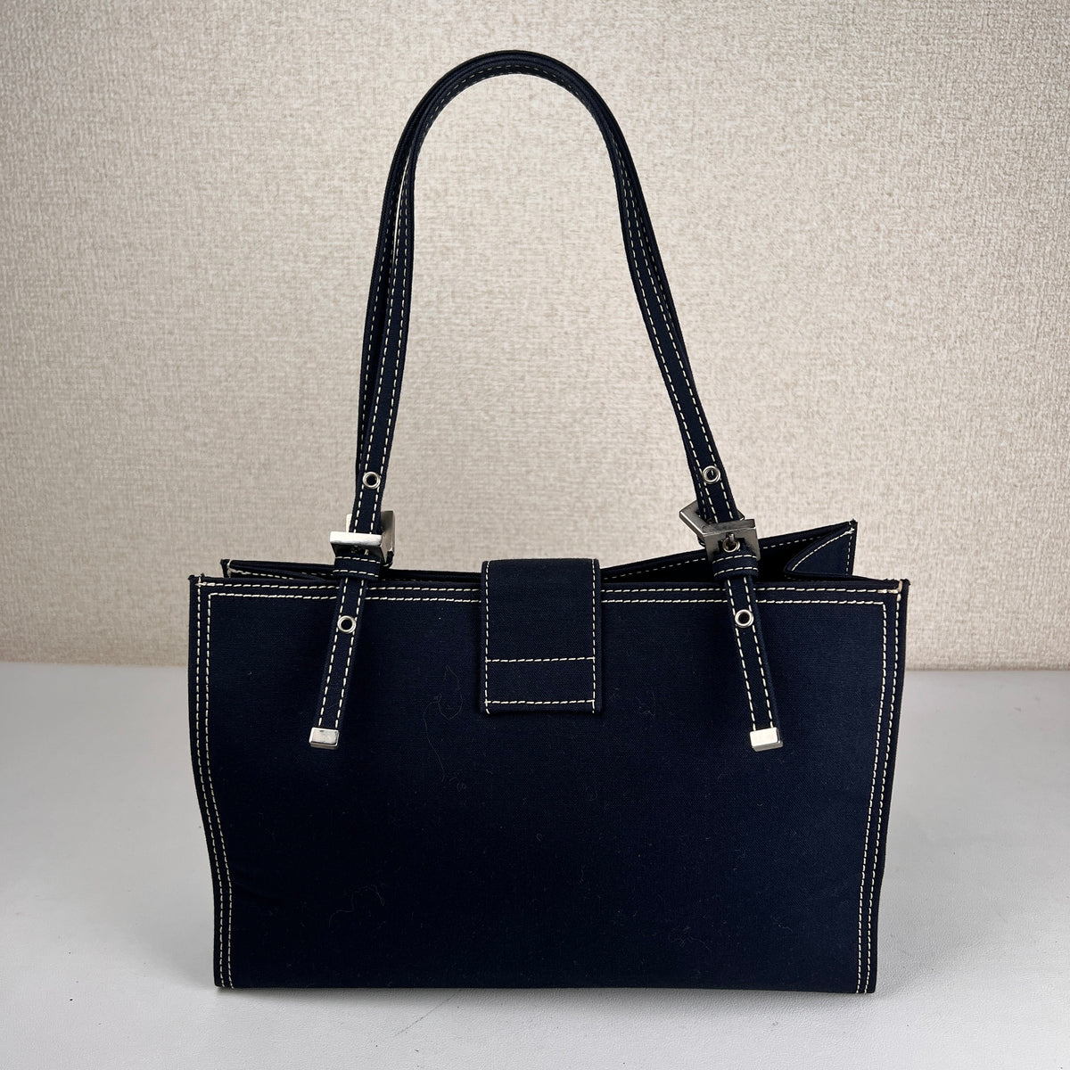 Fendi Navy Tote Bags A-17800