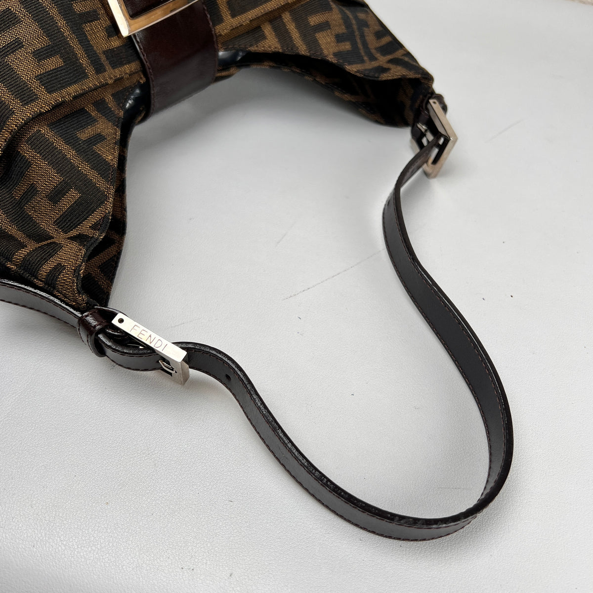 Ferragamo Brown Shoulder Bags A-17801