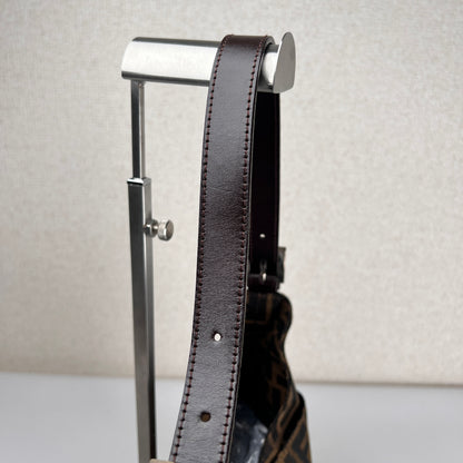 Ferragamo Brown Shoulder Bags A-17801