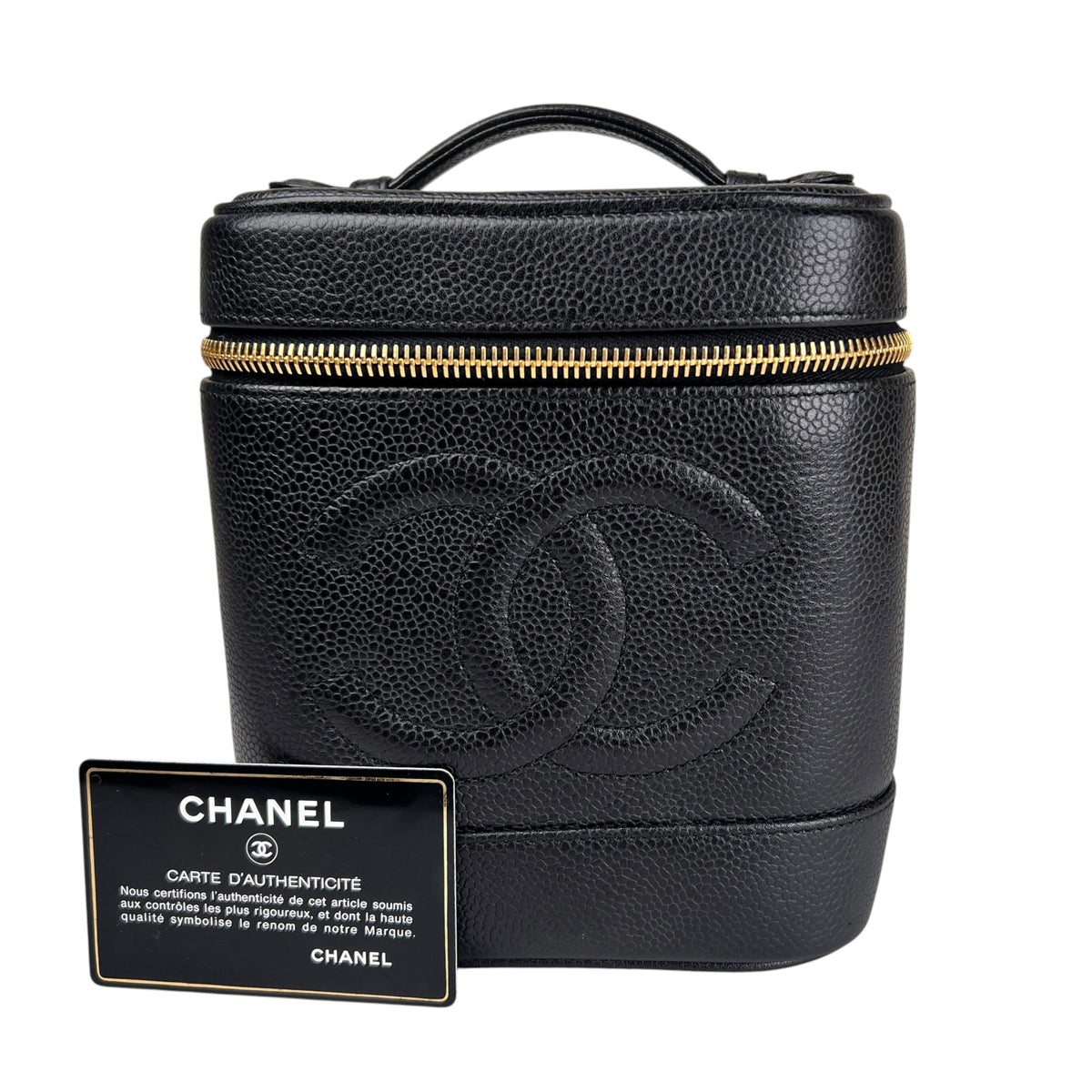 Chanel Black Handle Bags A-17805
