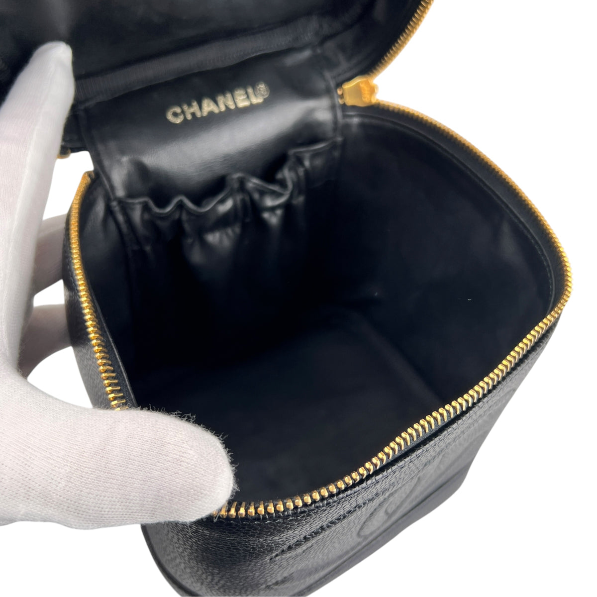 Chanel Black Handle Bags A-17805