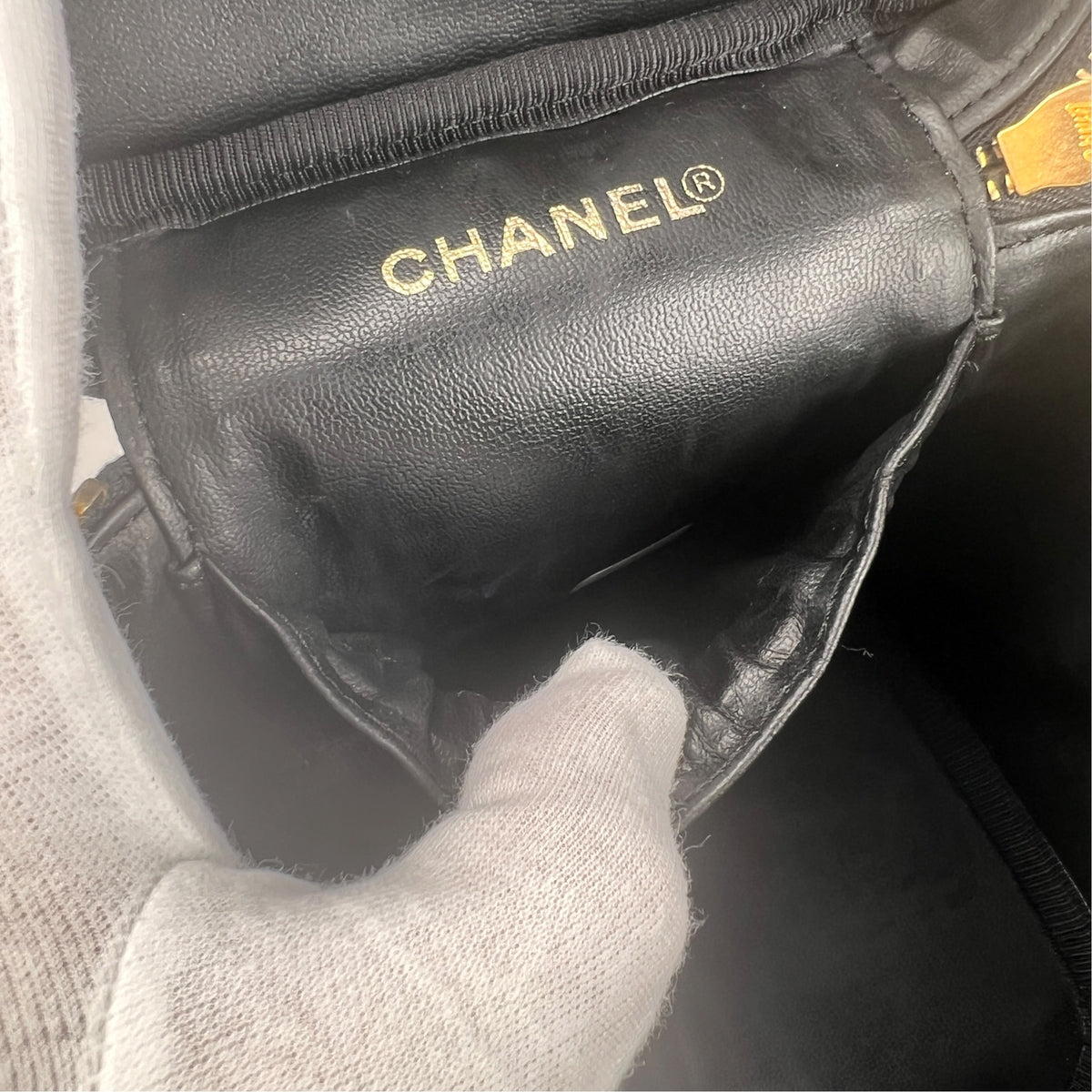 Chanel Black Handle Bags A-17805