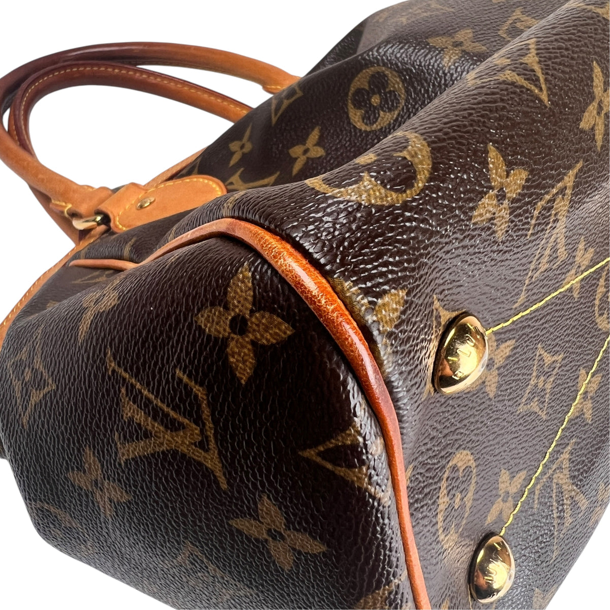 Louis Vuitton Brown Handle Bags A-17809