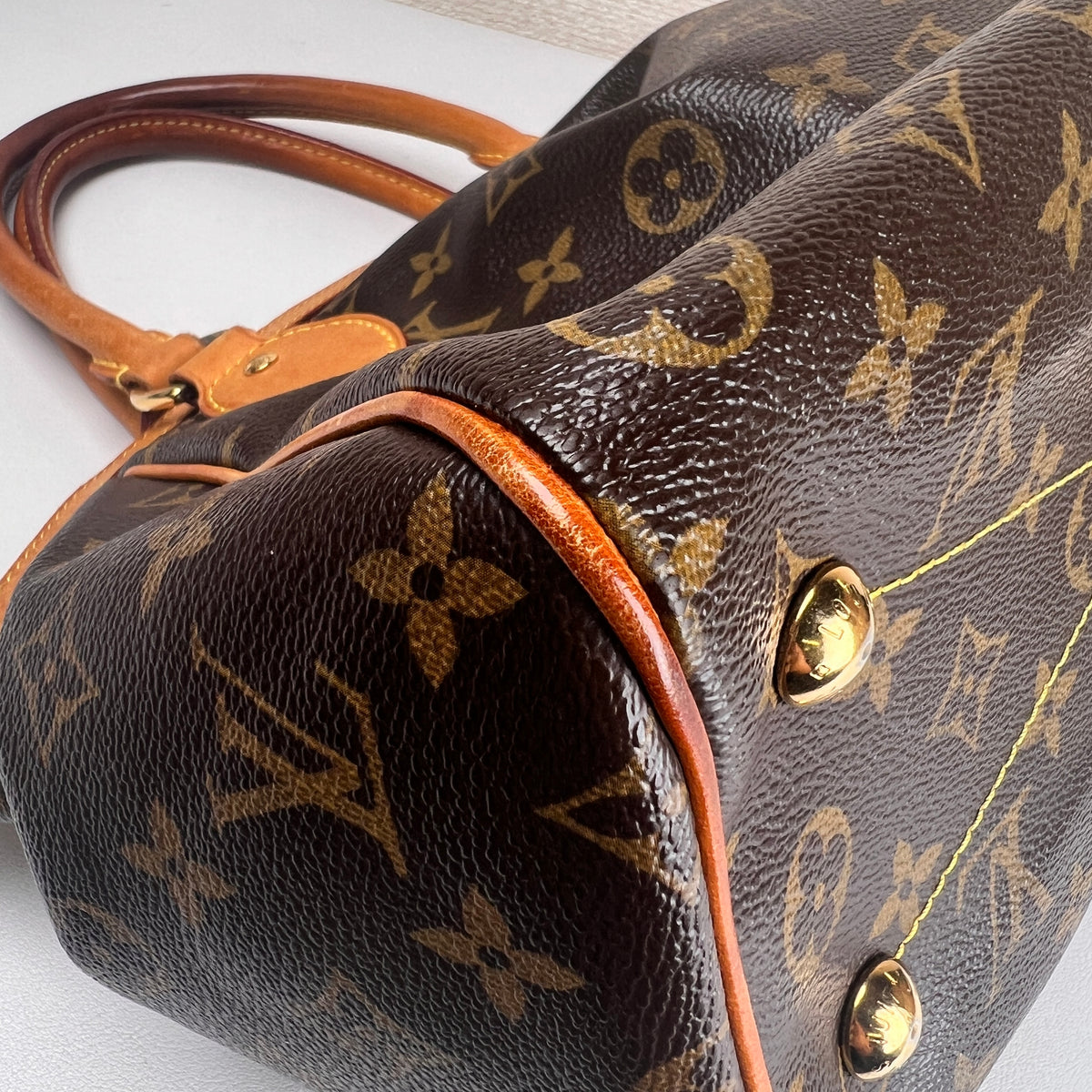 Louis Vuitton Brown Handle Bags A-17809