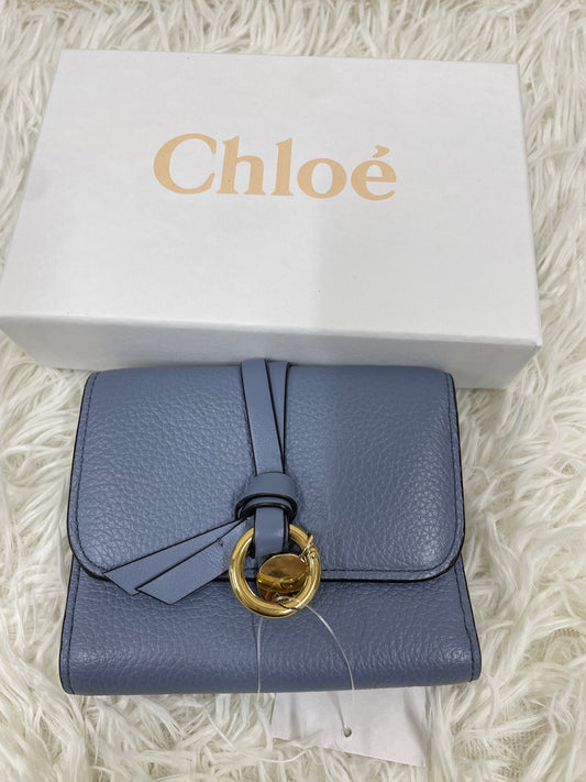 Chloe Blue Wallets A-17843