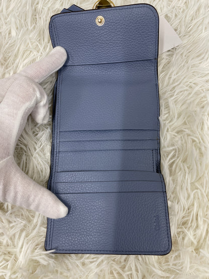 Chloe Blue Wallets A-17843