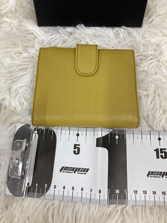 Chanel Yellow Wallets A-17850