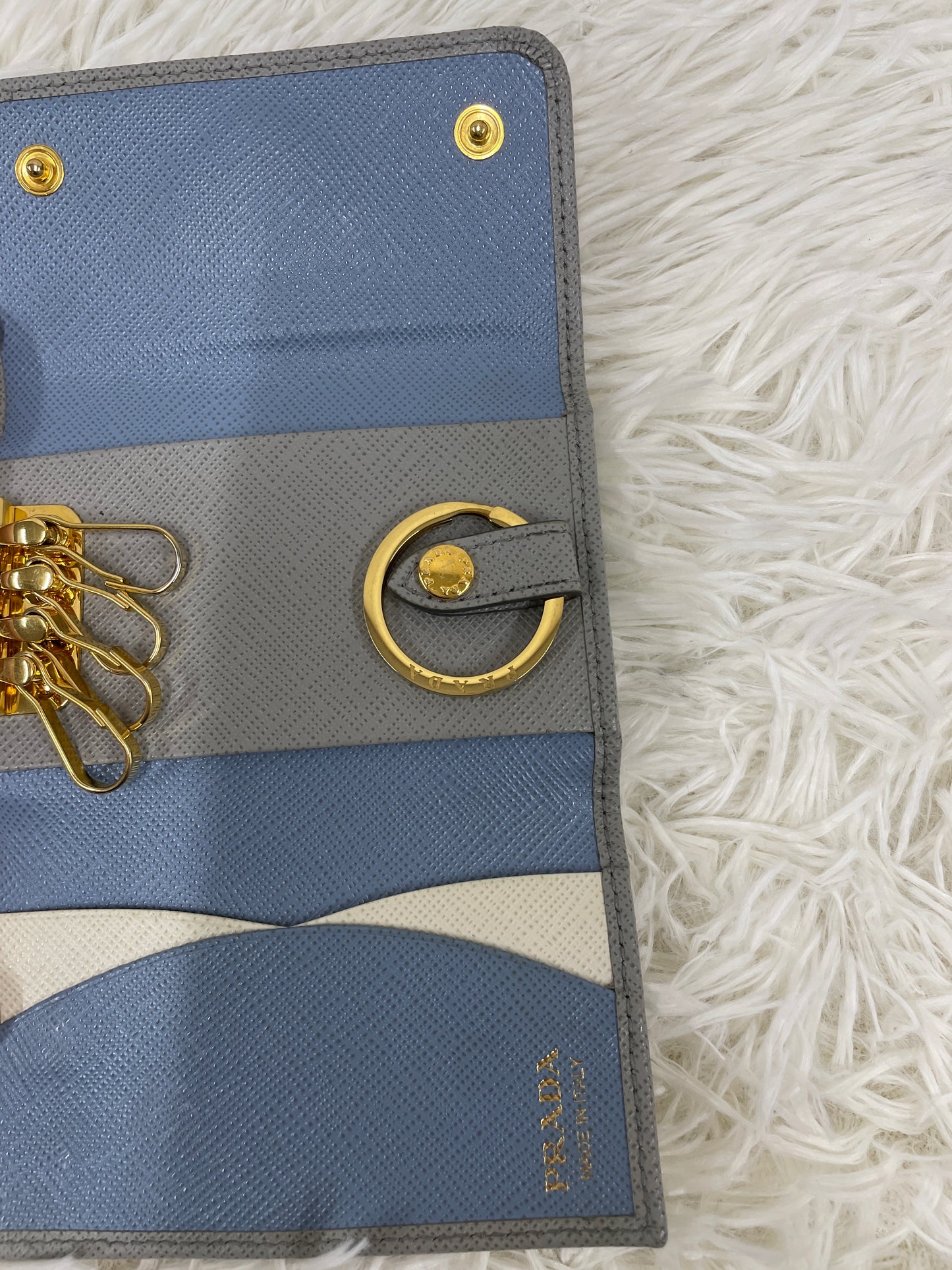 Prada Blue Wallets A-17852