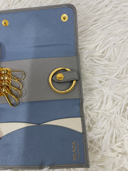 Prada Blue Wallets A-17852