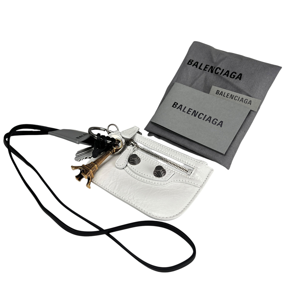 Balenciaga White Wallets A-17857