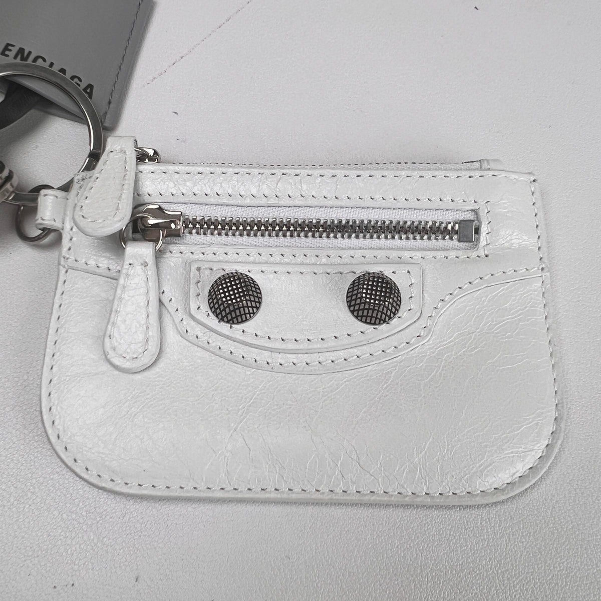 Balenciaga White Wallets A-17857