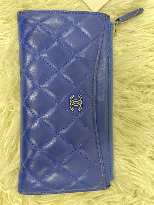 Chanel Blue Wallets A-17861